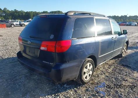 2004 Toyota Sienna Xle из США, поврежденный, VIN 5TDZA22C34S062907